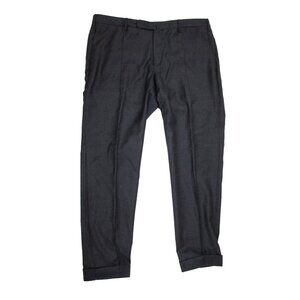 Incotex 1951 Pants Mens Super 100s Wool Slowear Trousers Flat Front size 54